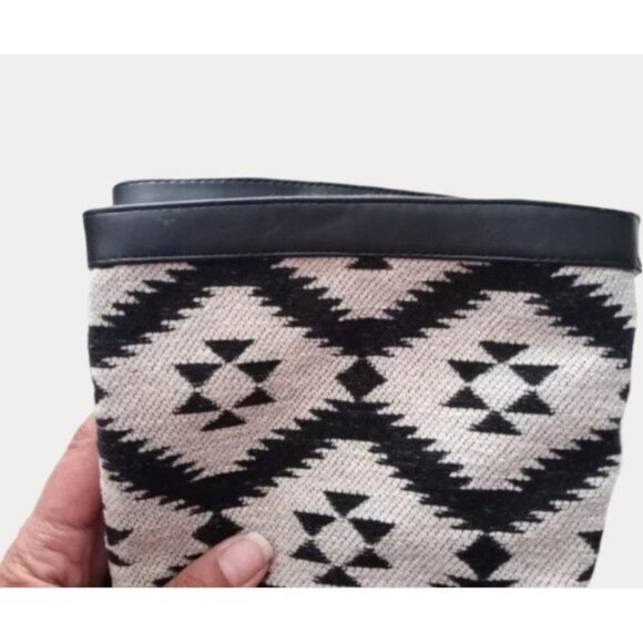 Rampage Franco Aztec Southwestern Low Calf Boots 7.5 - Picture 5 of 7